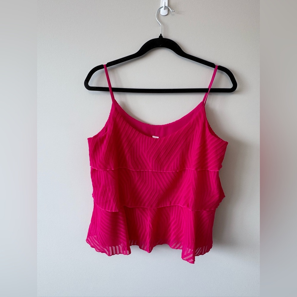 Amadi Hot Pink Tank Top